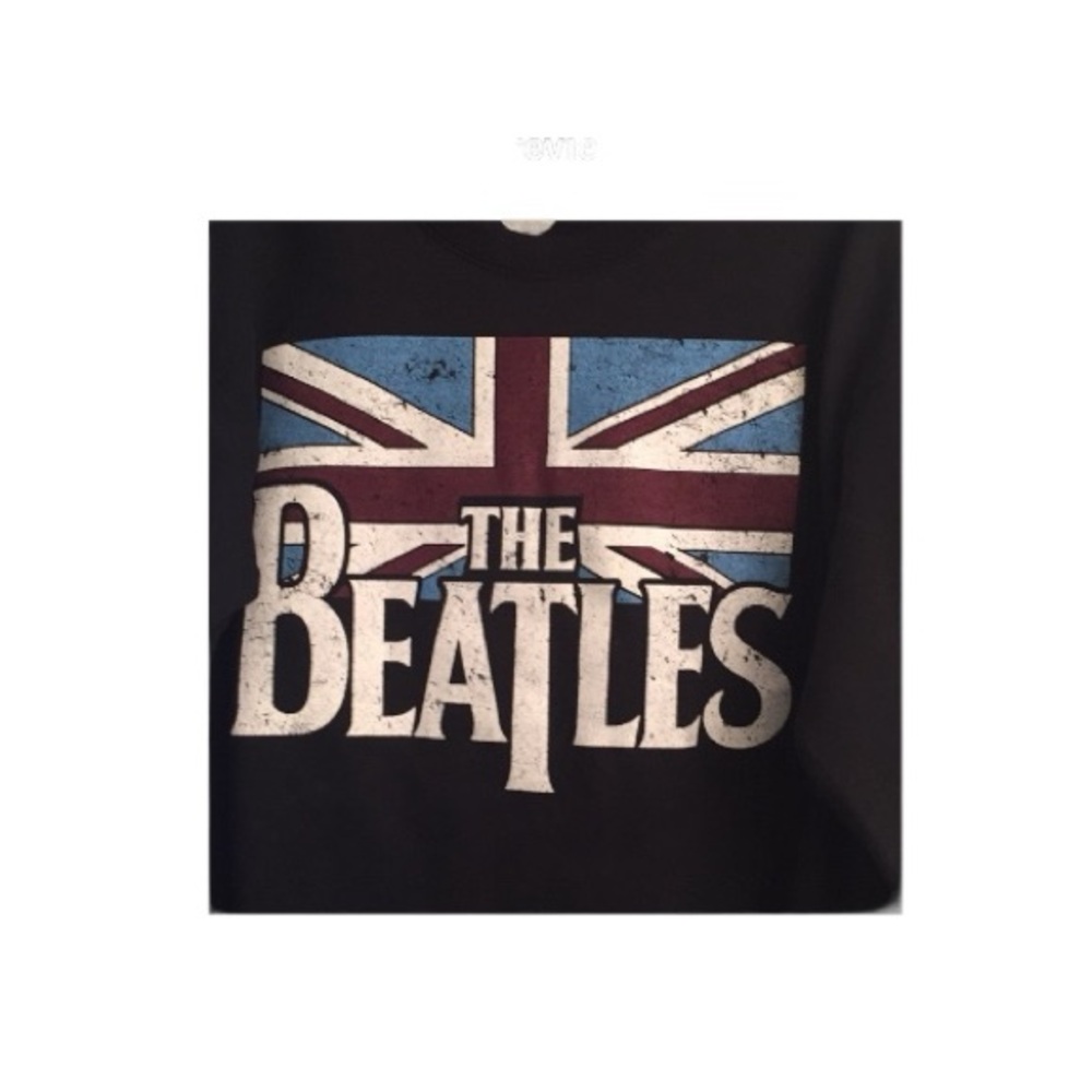 Beatles Long Sleeves Crop Sweatshirt - Picture 7 of 14